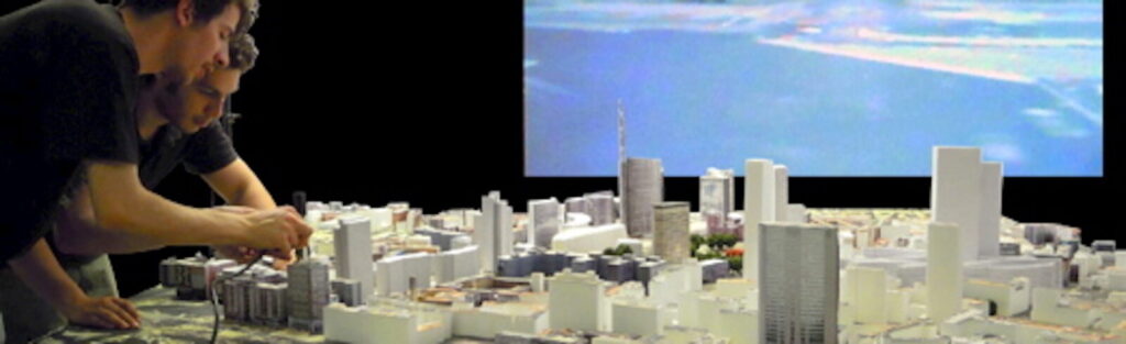 Simulation of ambient environment, virtual reality and urban design